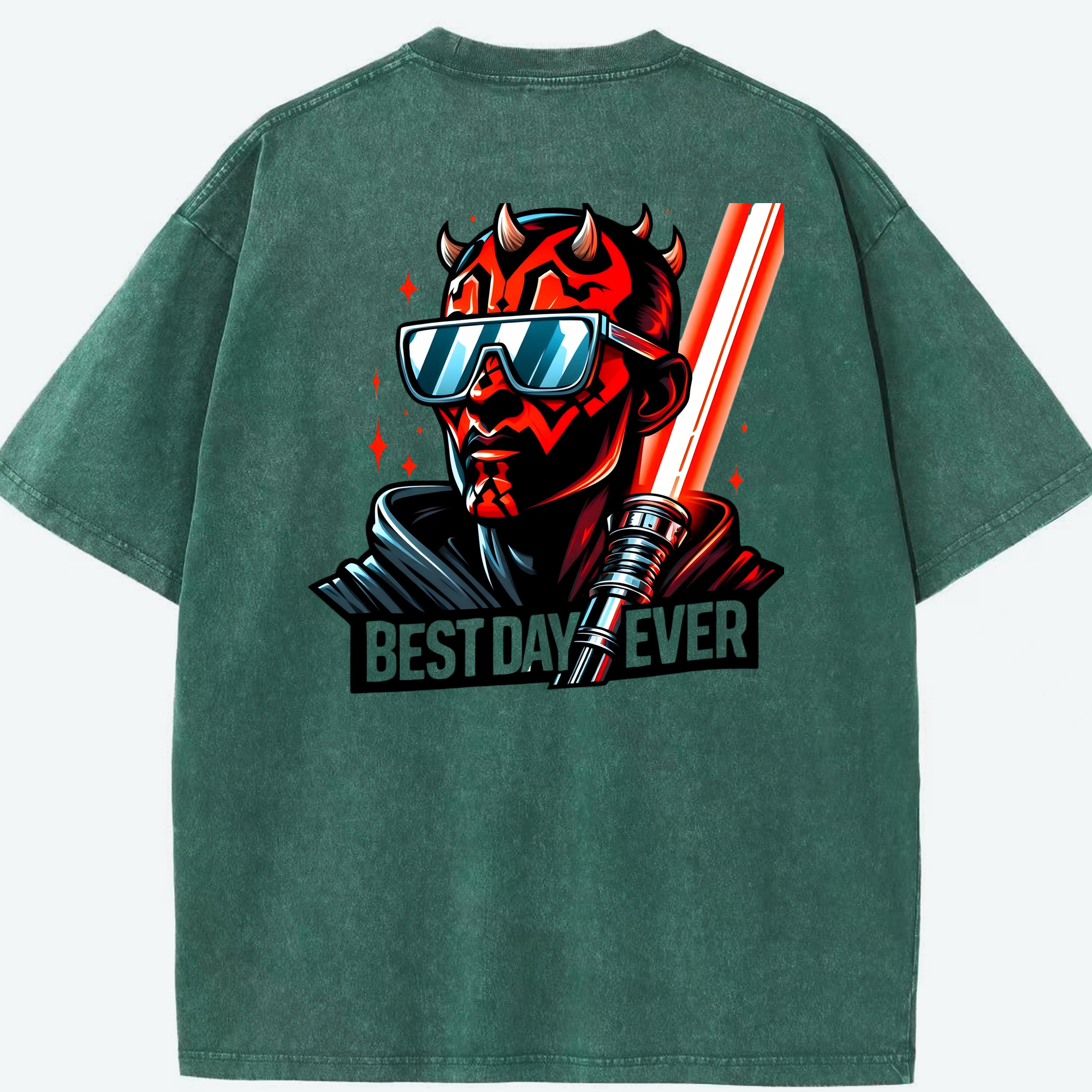 （画像用） スター・ウォーズ Star Wars 綿100% ヴィンテージ風 半袖Tシャツ（背面プリント）